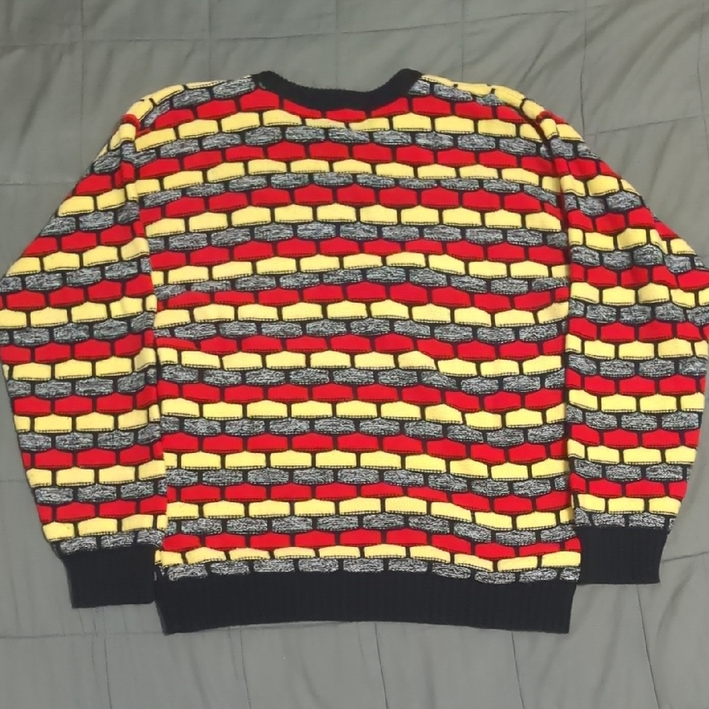 Colorful Patterned Men's Sweater